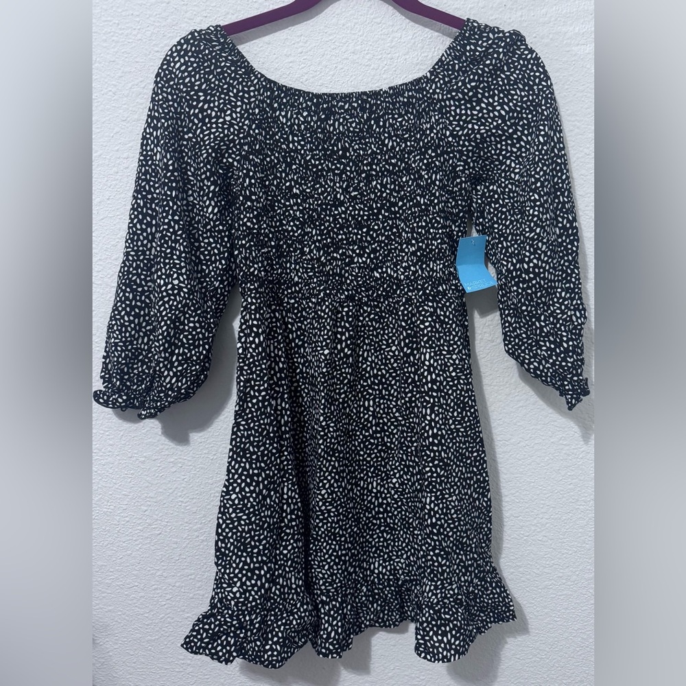 NWT Market & Spruce Girls smocked dress Size 10